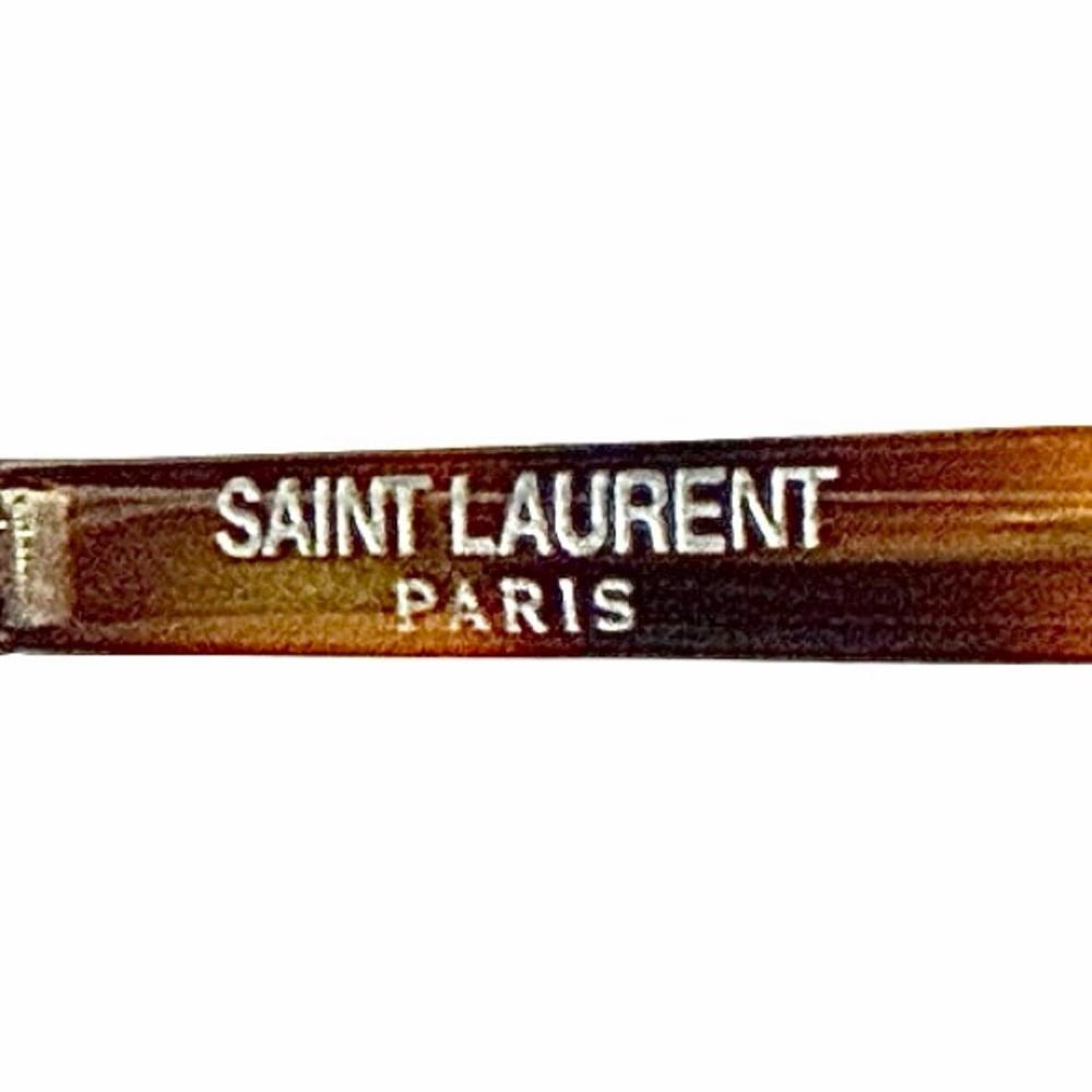 Saint Laurent Men’s Eyeglasses SL 226 0075 418 150 – Brown/Silver New - Picture 10 of 12